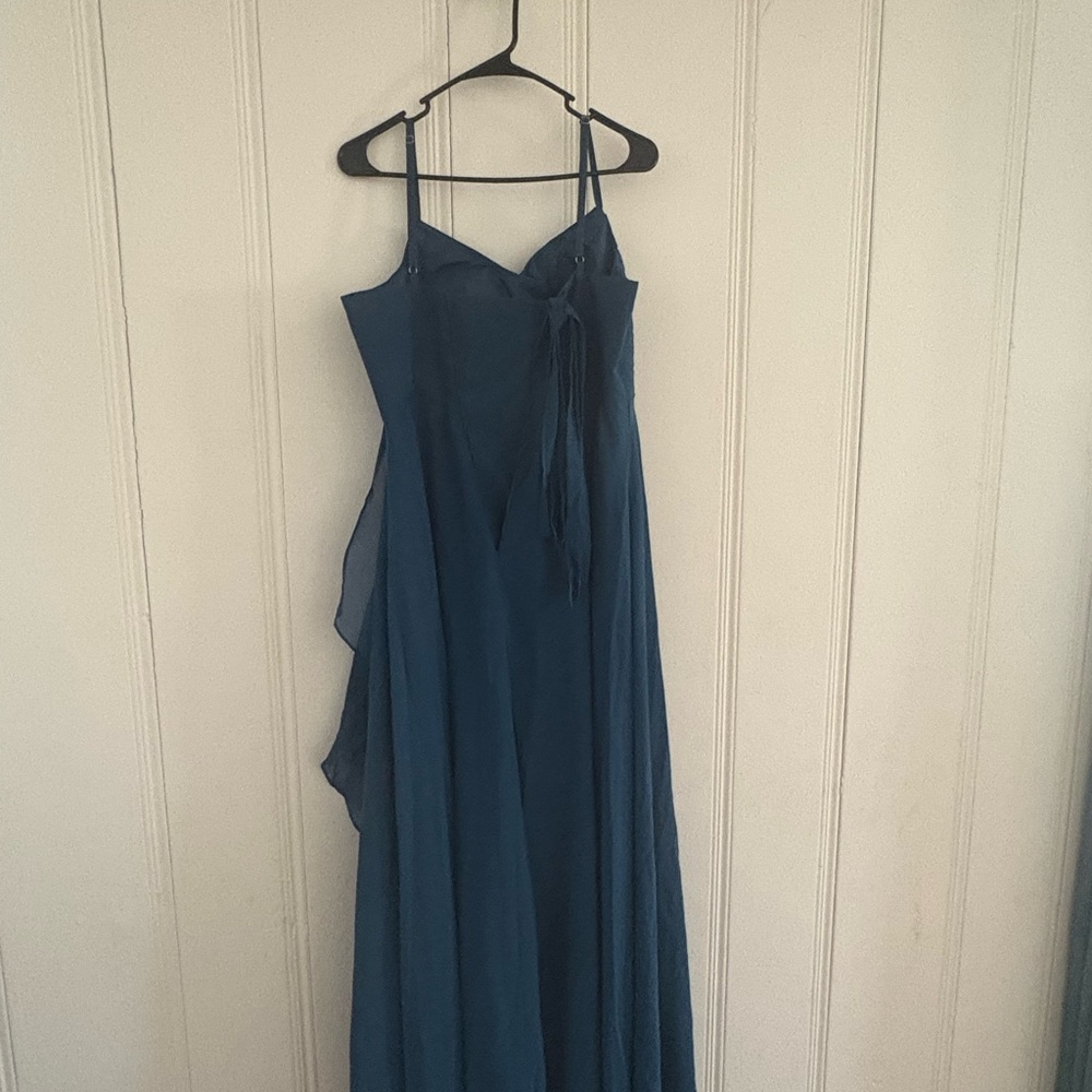 Elegant Blue Evening Dress